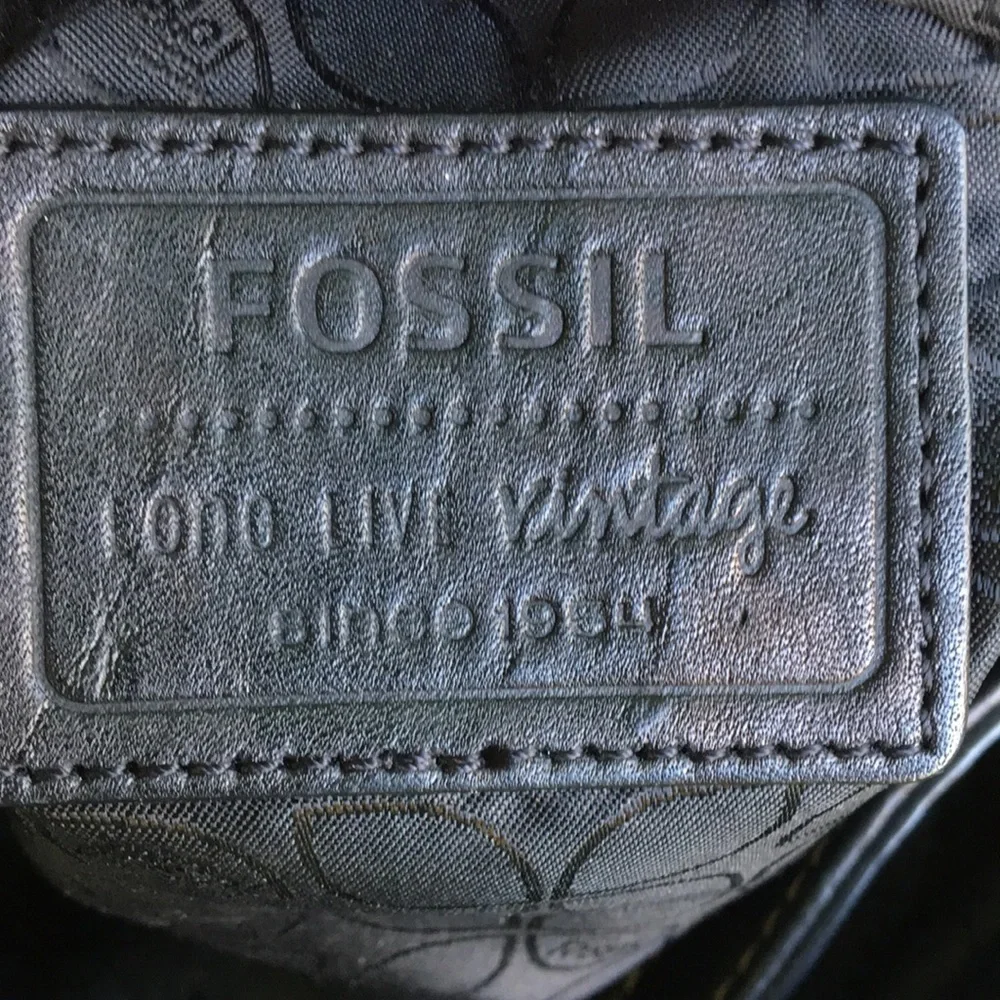 Fossil long Live Vintage 1954 Patchwork bag‎